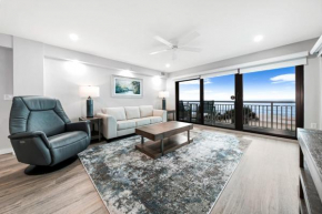 Direct Oceanfront Corner Condo, No-Drive New Smyrna Beach, Large Southern Facing Balcony